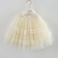 DE PEACH Jupes tutu en tulle duveteux pour bébés filles, été et printemps, robe de bal pour enfants, vêtements de princesse pour fêtes et danses.