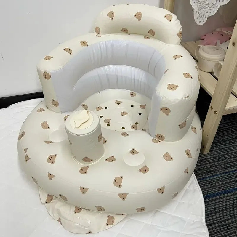Apprendre à s'asseoir sur une chaise, canapé gonflable pour bébé, dispositif pour asseoir et se tenir debout, apprendre aux enfants à s'asseoir.