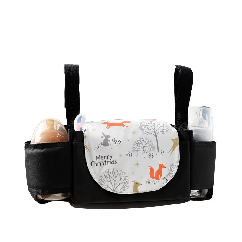 Sac de rangement suspendu pour poussette, sac à suspendre, crochet de voiture BB, accessoires pour sac de rangement pour poussette, sac suspendu pour trolley, anti-vibrations