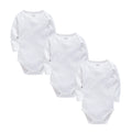 Honeyzone 3PCS/Sets Red Unisex Baby Bodysuit Loungewear Soft Long Sleeve Cotton One-Piece Jumpsuit Newborns Baby Clothing Babies