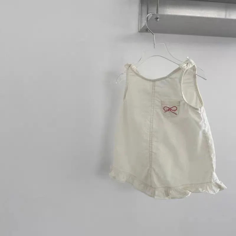 Combinaison d'été HY2831 pour petites filles, avec bavoir et short, vêtements pour bébés et petites filles. Ensemble une pièce pour bébés filles.