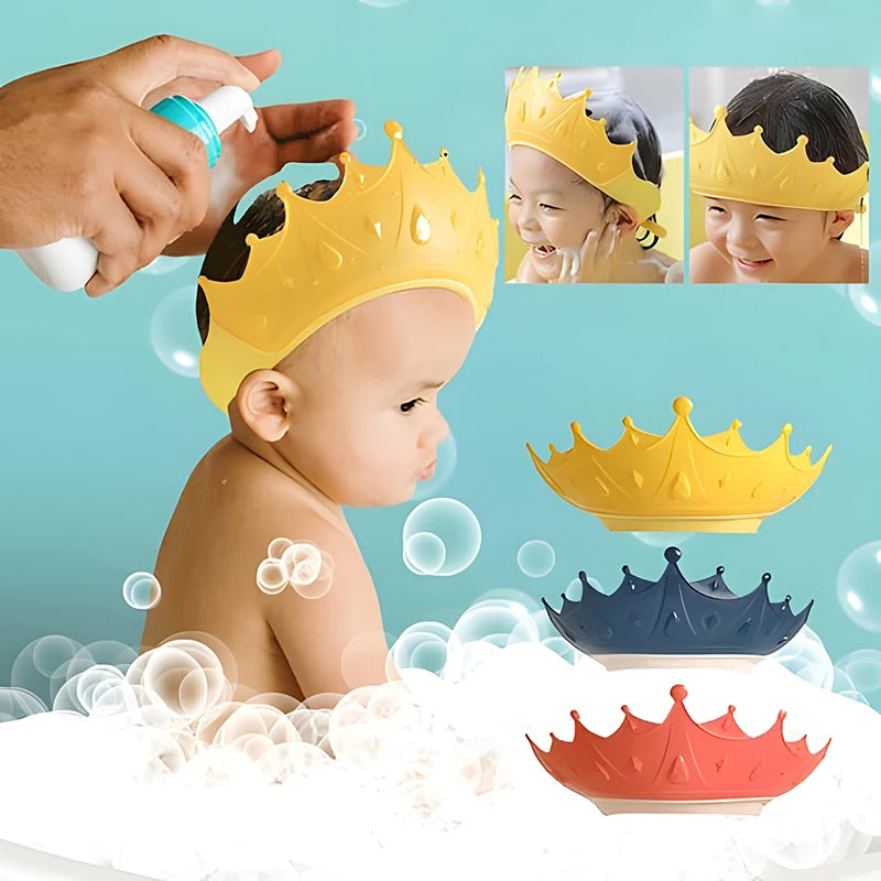 Shampoing pour bébé, protection des oreilles, bonnets de bain en silicone, produits de bain pour bébés et enfants, jouets de salle de bain, bonnets de bain