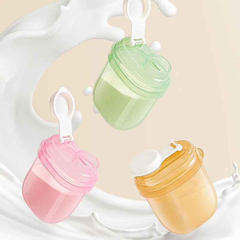 Boîte de lait en poudre pour bébé de 40 grammes, gourde portable, contenant alimentaire en PP pour le rangement des collations des enfants, bouteilles de voyage.