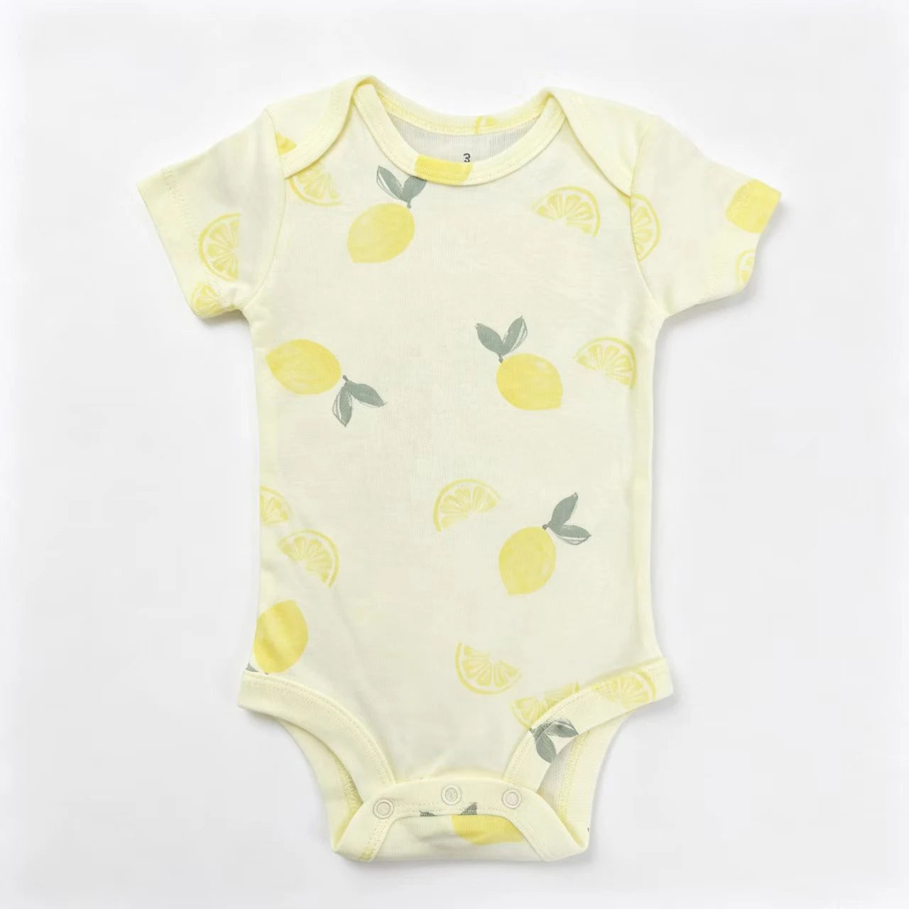 4PCS/LOT Cotton Baby Bodysuits Newborn Baby Clothing Baby Boys Girls Summer Clothes Short Sleevele Infant Jumpsuit 0-24M