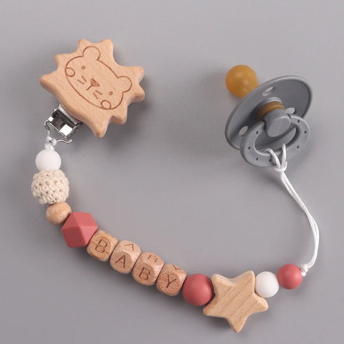 Attaches-tétines, anneaux de dentition, jouets, attaches-tétines, chaînes, accessoires pour bébés, cadeaux de naissance, personnalisés