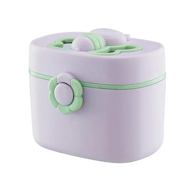 Boîte de lait en poudre pour bébé de 40 grammes, gourde portable, contenant alimentaire en PP pour le rangement des collations des enfants, bouteilles de voyage.
