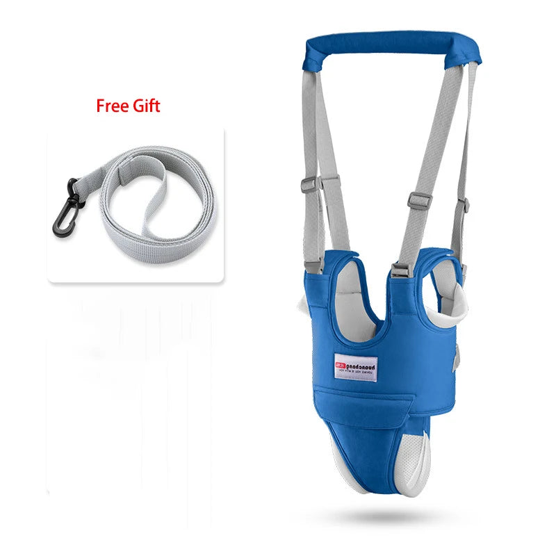 Ceinture d'apprentissage pour bébé, trotteur, corde pour tout-petit, siège de marche pour garçon ou fille, ceinture anti-chute, corde de traction double usage pour enfant.