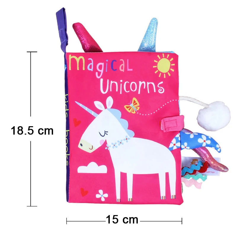 Hochets et mobiles pour bébé, jouet en tissu doux, livre à suspendre pour poussette, jouets d'éveil et cadeaux pour enfants.