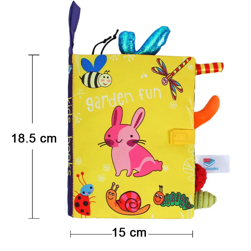 Hochets et mobiles pour bébé, jouet en tissu doux, livre à suspendre pour poussette, jouets d'éveil et cadeaux pour enfants.