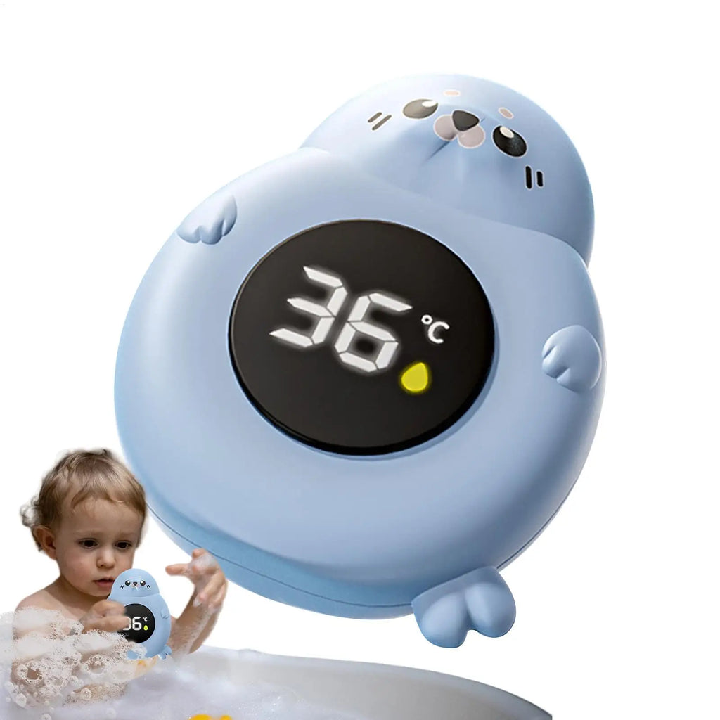 Thermomètre de bain pour bébé avec affichage numérique LED, indicateur de température de l'eau, tube de bain flottant, jouet de sécurité pour une utilisation quotidienne en famille