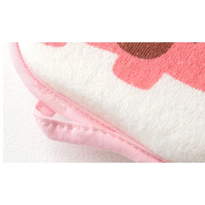1 éponge de bain douce en coton brossé pour bébé, motif éléphant, accessoire de toilette pour nouveau-né et tout-petit.