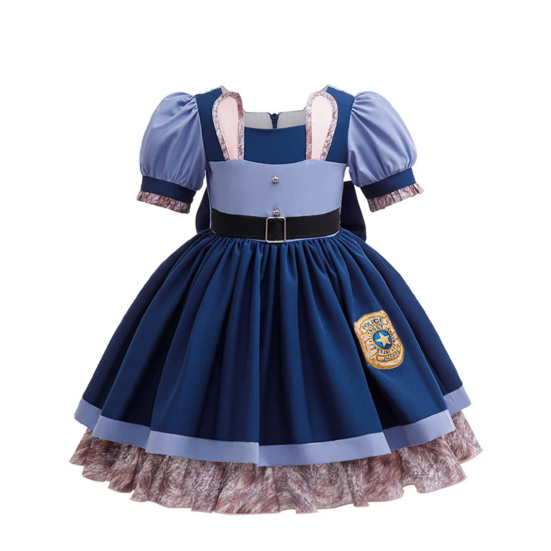 Girl Elsa Anna Dress Princess Costume Cinderella Dress Baby Halloween Ariel Carnival Clothes Kids Cosplay Clothes Party Clothing