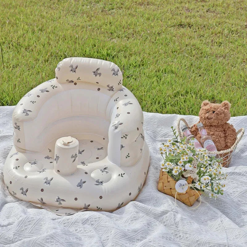 Apprendre à s'asseoir sur une chaise, canapé gonflable pour bébé, dispositif pour asseoir et se tenir debout, apprendre aux enfants à s'asseoir.