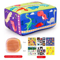 Jouet Montessori pour bébé, boîte à mouchoirs magique, jeu d'éveil sensoriel et éducatif pour enfants, jeu d'activités pour la motricité fine et le développement des doigts.