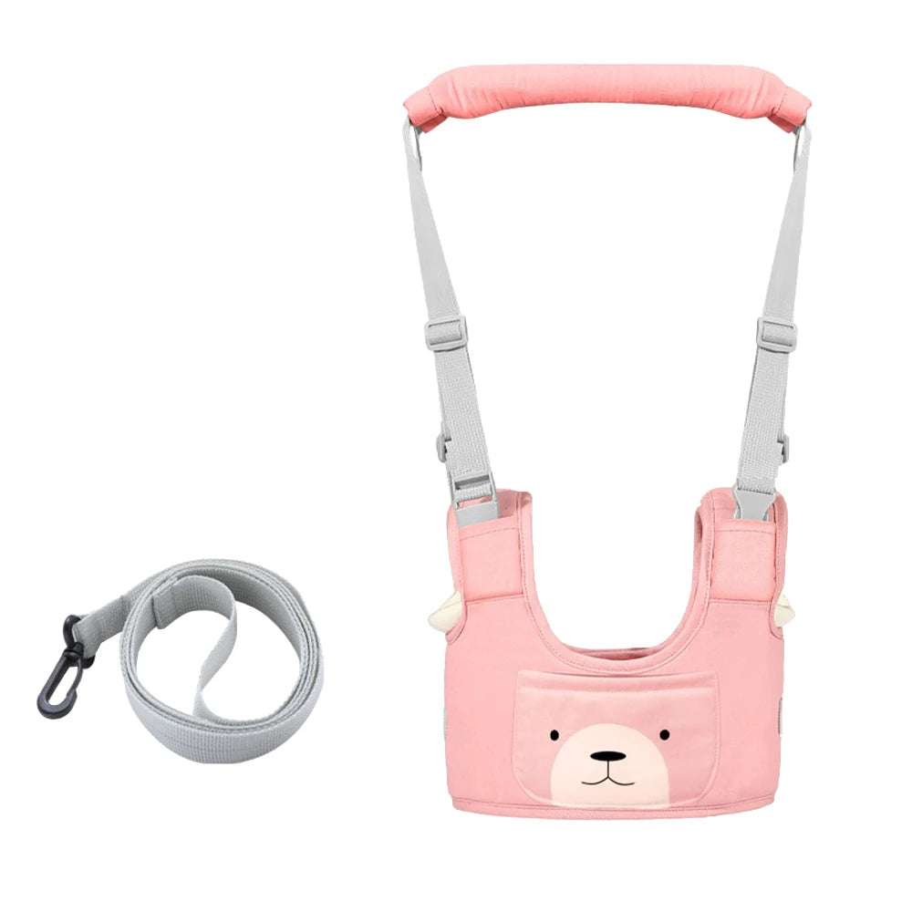 Ceinture d'apprentissage pour bébé, trotteur, corde pour tout-petit, siège de marche pour garçon ou fille, ceinture anti-chute, corde de traction double usage pour enfant.