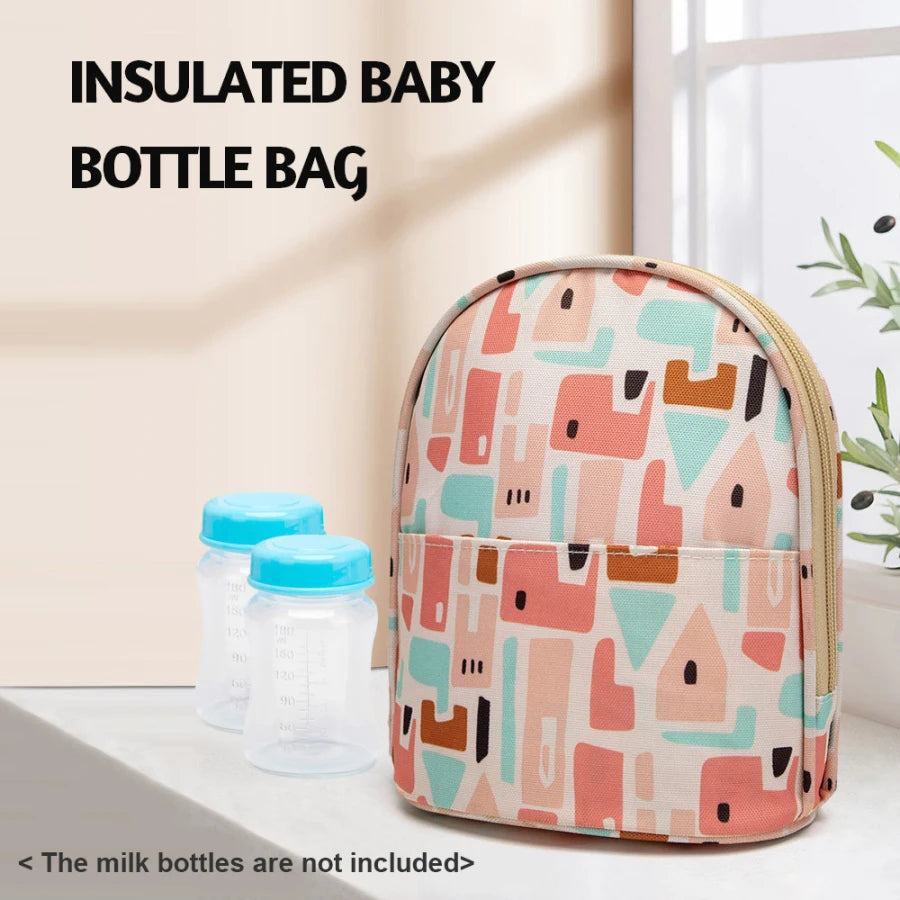 Sac isotherme pour lait maternel, sac isotherme pour biberon, sac de transport étanche pour biberon, sac de voyage multifonction pour l'allaitement, isolation 3 couches.