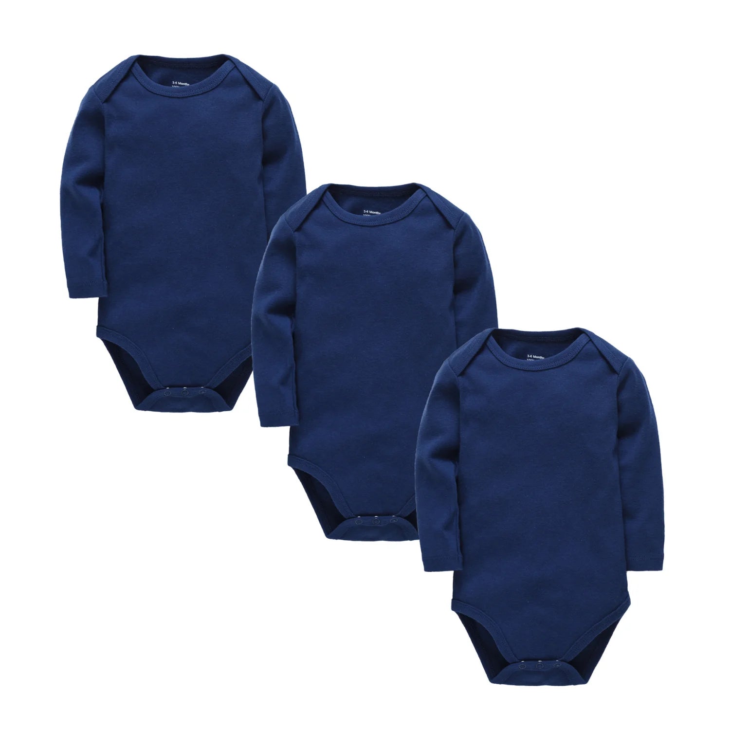 Honeyzone 3PCS/Sets Red Unisex Baby Bodysuit Loungewear Soft Long Sleeve Cotton One-Piece Jumpsuit Newborns Baby Clothing Babies