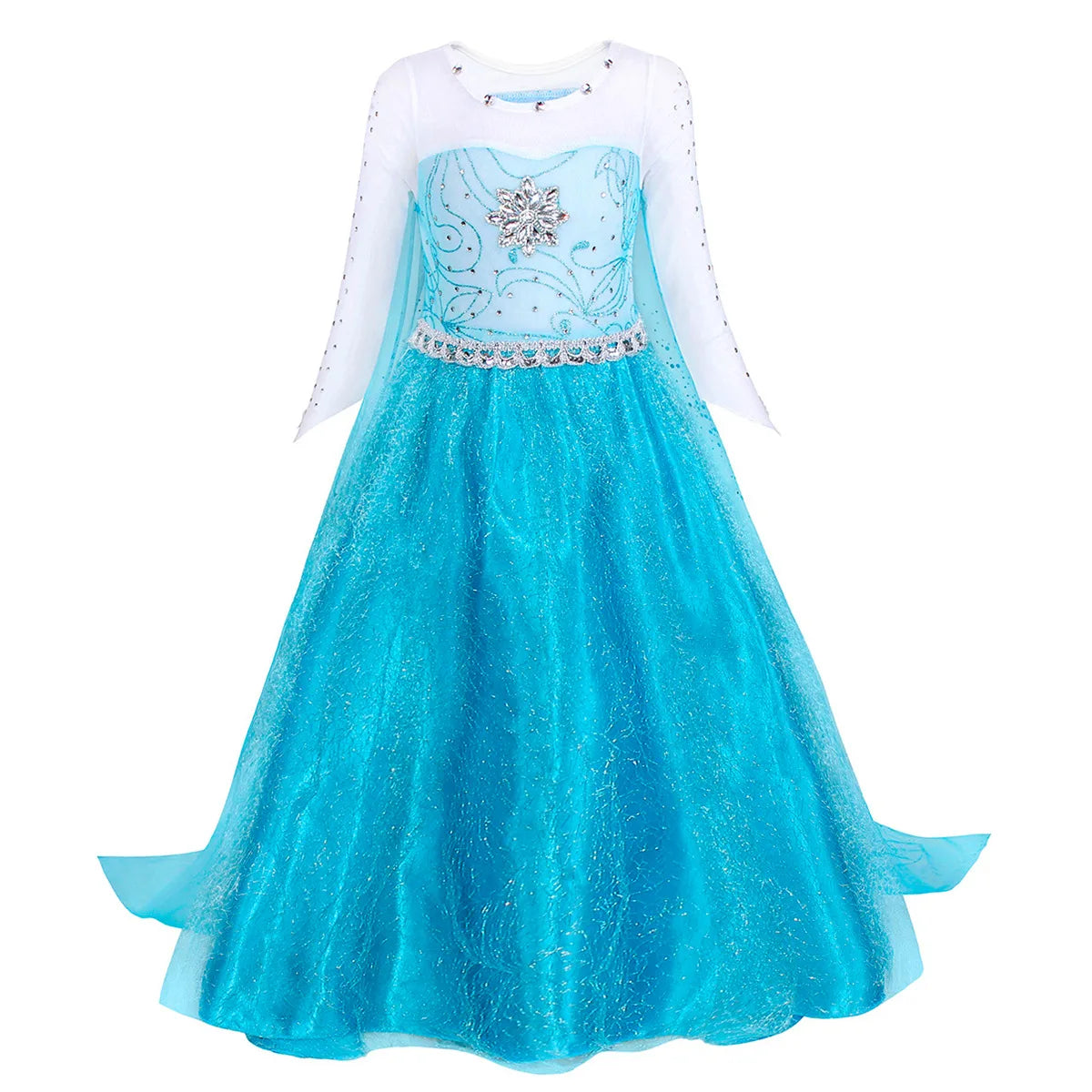 Girl Elsa Anna Dress Princess Costume Cinderella Dress Baby Halloween Ariel Carnival Clothes Kids Cosplay Clothes Party Clothing