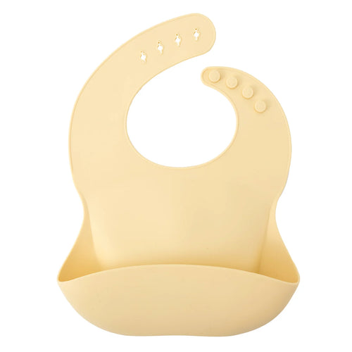 Bavoir bébé en silicone imperméable Color Kids (1 pièce) - Accessoire d'alimentation pour nouveau-né - Bavoir anti-bave - Cadeau de Noël pour bébé.