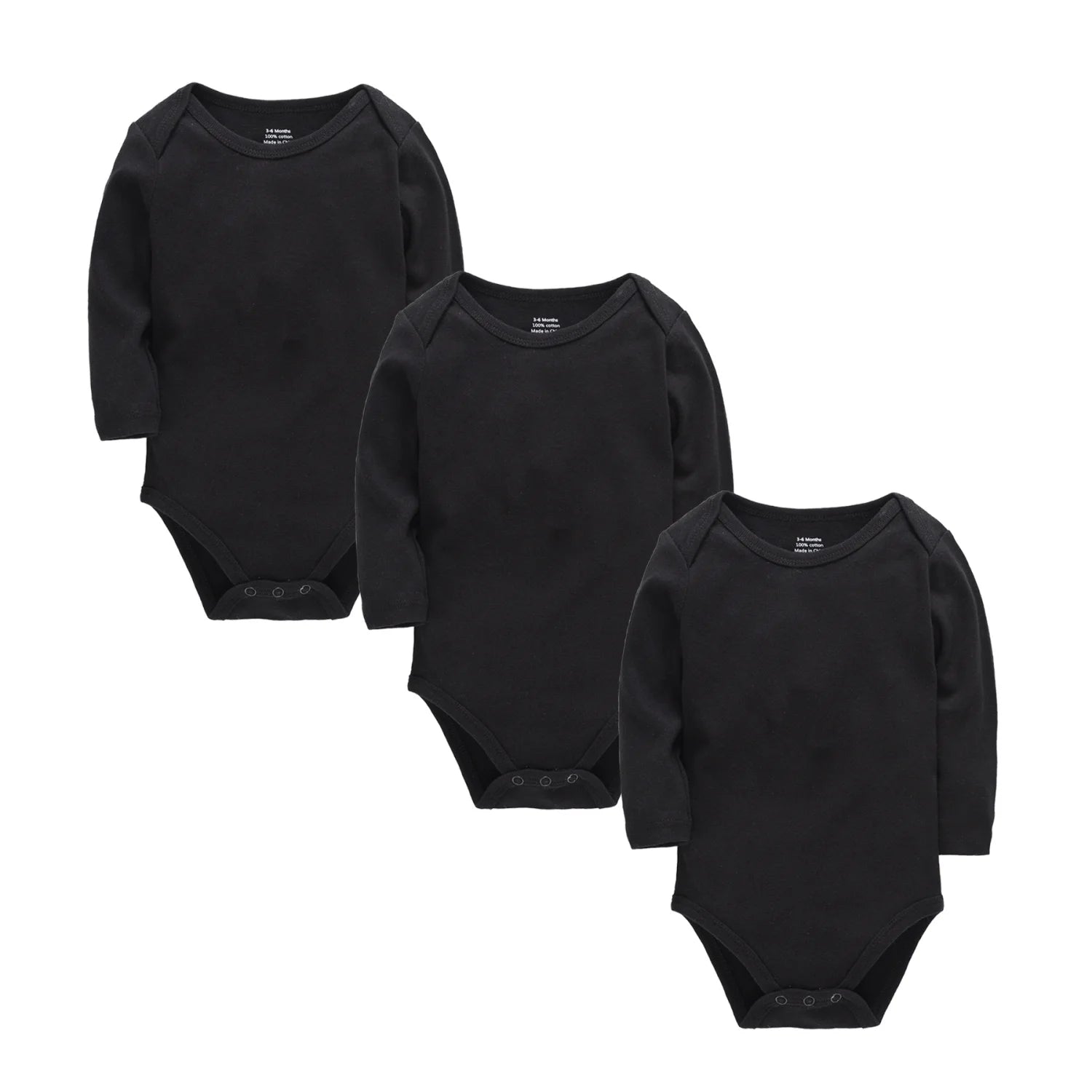 Honeyzone 3PCS/Sets Red Unisex Baby Bodysuit Loungewear Soft Long Sleeve Cotton One-Piece Jumpsuit Newborns Baby Clothing Babies