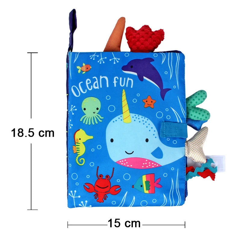 Hochets et mobiles pour bébé, jouet en tissu doux, livre à suspendre pour poussette, jouets d'éveil et cadeaux pour enfants.