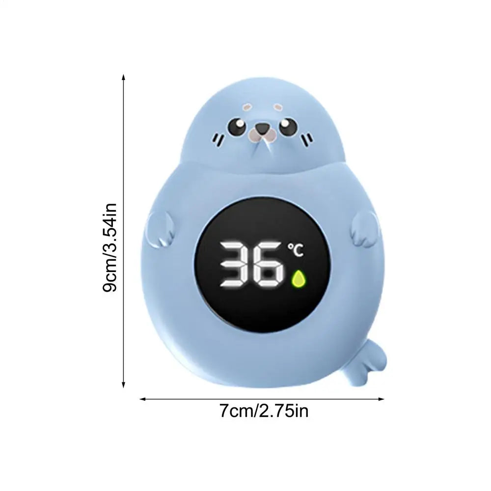 Thermomètre de bain pour bébé avec affichage numérique LED, indicateur de température de l'eau, tube de bain flottant, jouet de sécurité pour une utilisation quotidienne en famille